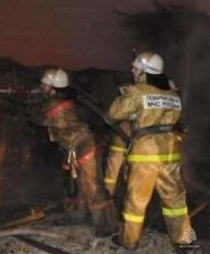 Пожар в Тюльганском  районе
